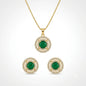 Elegant Green Emerald-Style