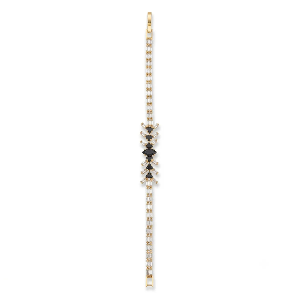 Radiant Crystal Statement Bracelet