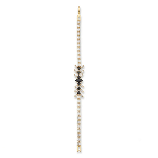 Radiant Crystal Statement Bracelet