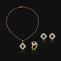 Royal Blue Sapphire 3-Piece Jewelry Set